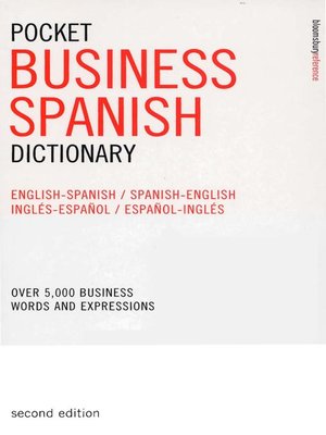 cover image of Pocket Business Spanish Dictionary